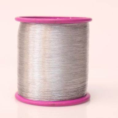 Eco-Friendly 70 D Silver Zari Thread