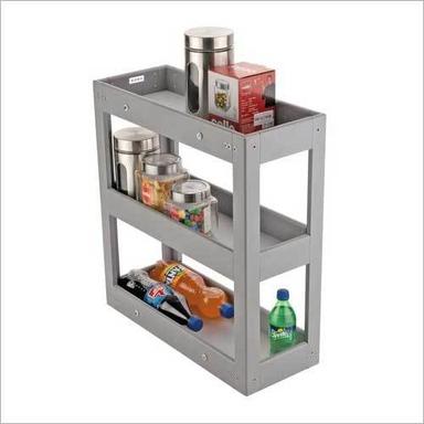 Aluminum Pull Out 3 Shelf Basket Application: Home Interior