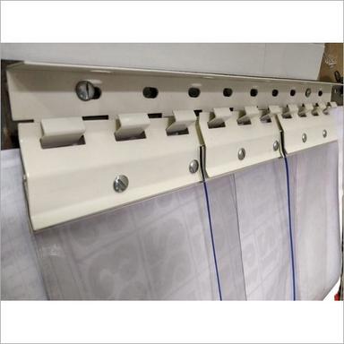 White Pvc Strip Curtain Bracket Hanger