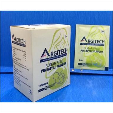 L-Arginine Sugar Free Pineapple Flavour Dosage Form: Powder