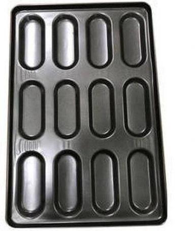 Black 16X24 Inch Aluminium Hot Dog Tray