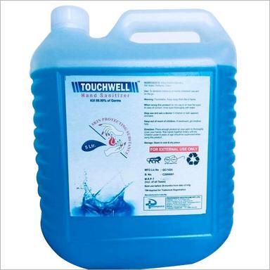 Touchwell 5 Litre Hand Sanitizer Age Group: Suitable For All Ages