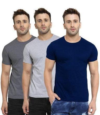 20+ Mens Solid Color Plain T Shirt Pack Of 3