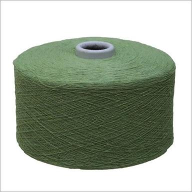 4 Apple Green Color Vsm Cotton Yarn Dyed