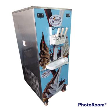12 Ltr Triple Knob Ice Cream Making Machine Dimension (L*W*H): 750X600X1530 Millimeter (Mm)