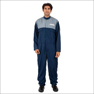 Dark Blue Antistatic Polyester Workwear