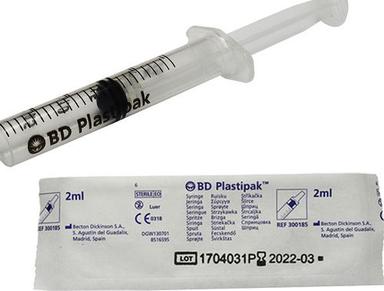 Bd Plastipak Syringe With Needle Injection