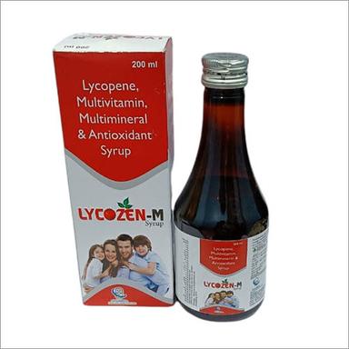 200 ML Lycopene Multivitamin Multimineral And Antioxidant Syrup
