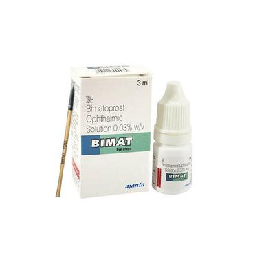 Bimatoprost नेत्र समाधान 0.03% ब्रश के साथ (Bimat Eye Drops)