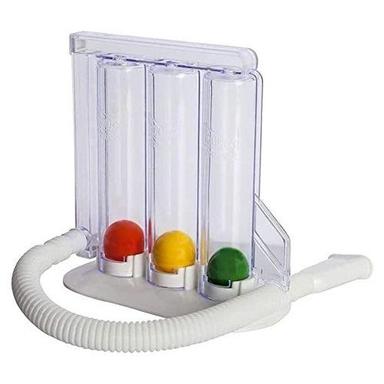 3 Ball Lung Exerciser Respiratory Spirometer Application: Hospital