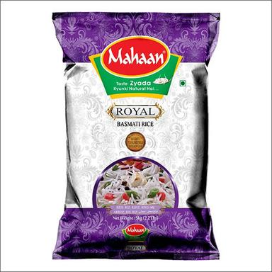 5 Kg Royal Basmati Rice Broken (%): Nil