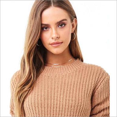 Brown Cashmere Knitted Sweaters