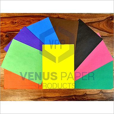 Multicolor 25 Gsm Dye Colored Poster Paper