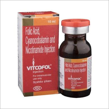  फोलिक एसिड सायनोकोबालामिन और निकोटिनामाइड इंजेक्शन सामान्य दवाएं
