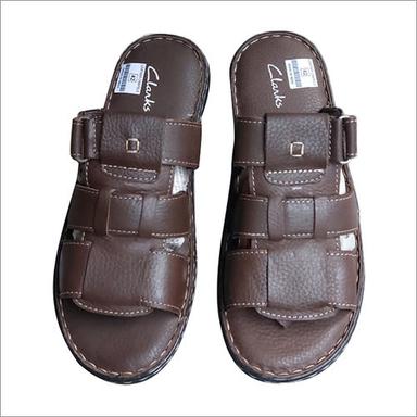 Durable Brown Leather Sandal