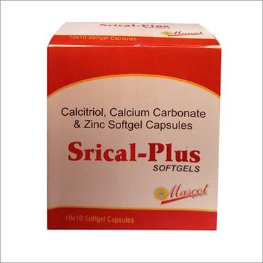 Calcitriol, Calcium Carbonate And Zinc Softgel Capsules Recommended For: Human Beings