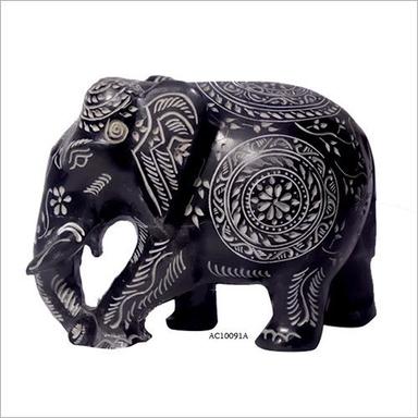 Model Handicraft Marble Elephant Touching Carving Work