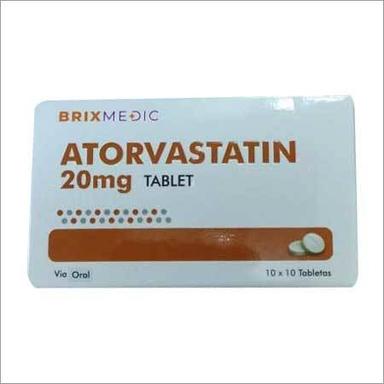  एटोरवास्टैटिन 20 मिलीग्राम टैबलेट - सामान्य दवाएं