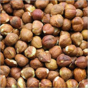 Brown Dry Hazelnuts