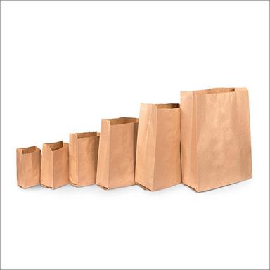 Disposable Plain Brown Paper Packaging Pouch
