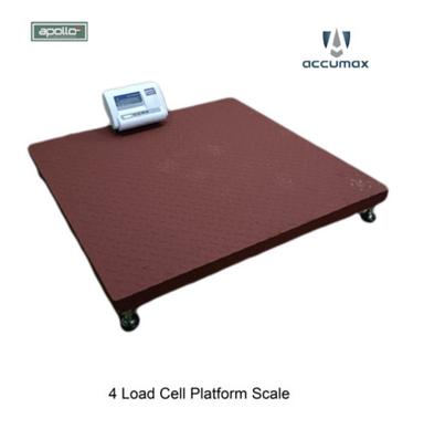 Ms 4 Load Cell Platform Scale Accuracy: 50 Gm