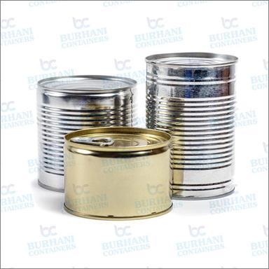 Plain Tin Container Size: Customized