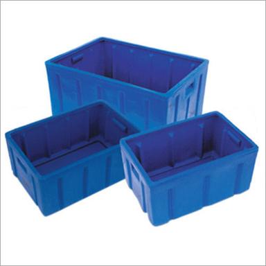 Blue Plastic Supertuff Crates