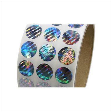 Single Side Round Holographic Labels