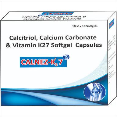 Calcitriol Calcium Carbonate And Vitamin K27 Softgel Capsule General Medicines