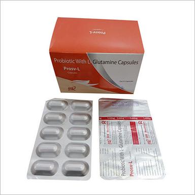 Probiotic With L- Glutamine Capsules General Medicines