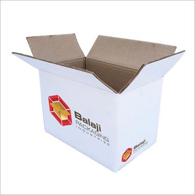 Paper White Duplex Corrugated Box