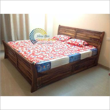 Wooden Modern Bed Indoor Furniture