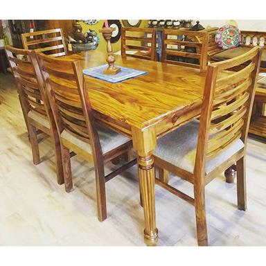 Wooden Dinning Table Set No Assembly Required