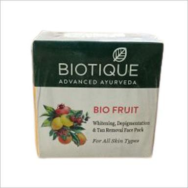 Smudge Proof Biotique Bio Fruit Whitening Depigmentation And Tan Removal Face Pack