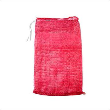 Red Tubular Pp Leno Bag