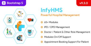  InfyHMS - स्मार्ट लारवेल हॉस्पिटल मैनेजमेंट सिस्टम