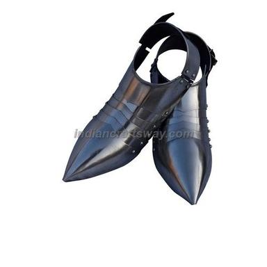 Viking Medieval Sabatons Set Suit Of Armor Shoes Length: 13 Inch (In)