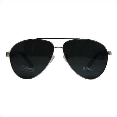 Glass Black Aviator Sunglasses