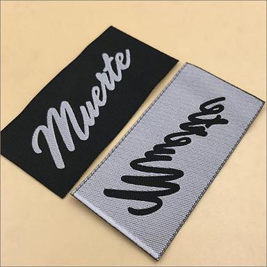 Any Customize Shape Line Weaving Woven Labels