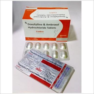 Doxofylline Ambroxol Hydrochloride Tablet Keep At Cool And Dry Place