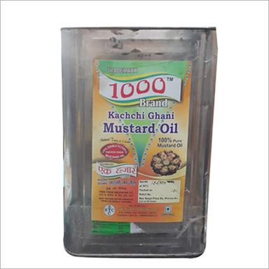 Organic 15 Ltr Mustard Oil Tin