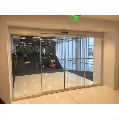 Frameless Automatic Glass Door Application: Office