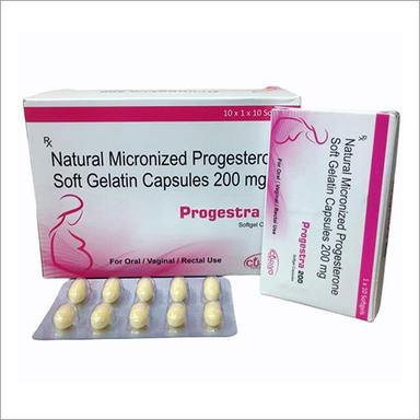  प्रोजेस्टेरोन सॉफ्ट जेलाटिन कैप्सूल 200 मिलीग्राम अनुशंसित: मानव के लिए 
