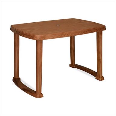 Shahenshah Pear Wood Finish Plastic Dining Table Height: 74  Centimeter (Cm)