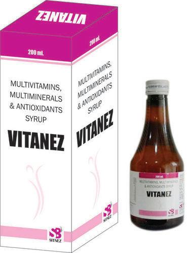 Multivitamins multimineral antioxidants syrup