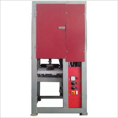 Red Fully Automatic Single Die Dona And Plate Making Machine