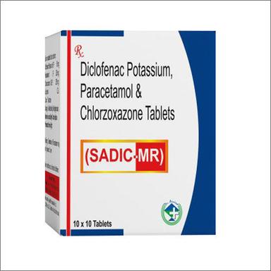  डिक्लोफेनाक पोटेशियम पेरासिटामोल और क्लोरज़ोक्साज़ोन टैबलेट सामान्य दवाएं