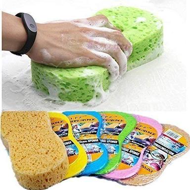 Multicolor Vaccume Pressed Car Cleaning Sponge