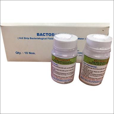 H2S Strip Bacteriological Field Test Kit For  Water Application: Industrial
