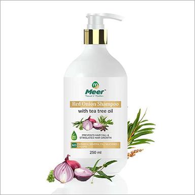 Meer Red Onion Shampoo With Tea Tree Oil Recommended For: All